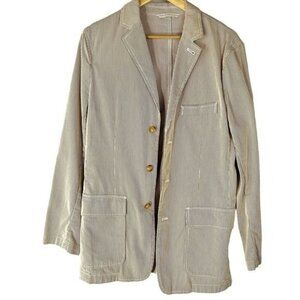 J. Crew Ludlow Striped Seersucker Blazer Jacket S Academia Office Business